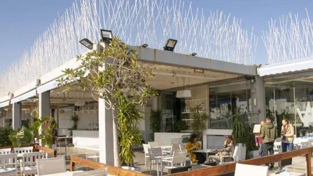 Zona de restaurants de la Marina de València