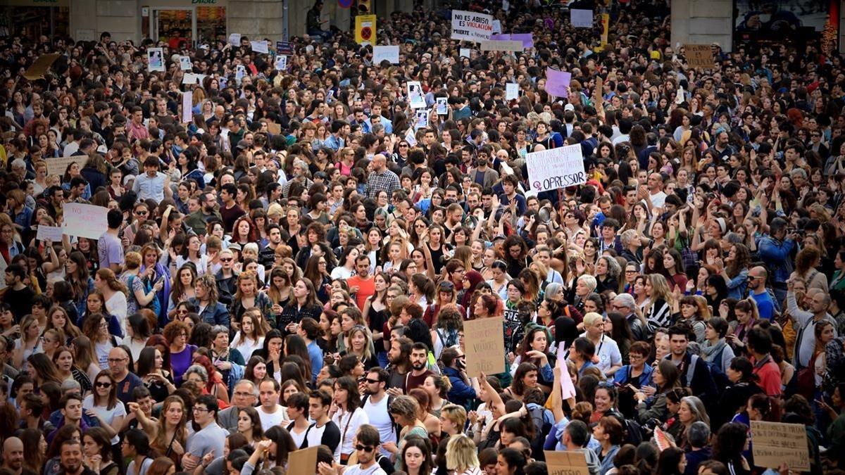 Protestas La Manada