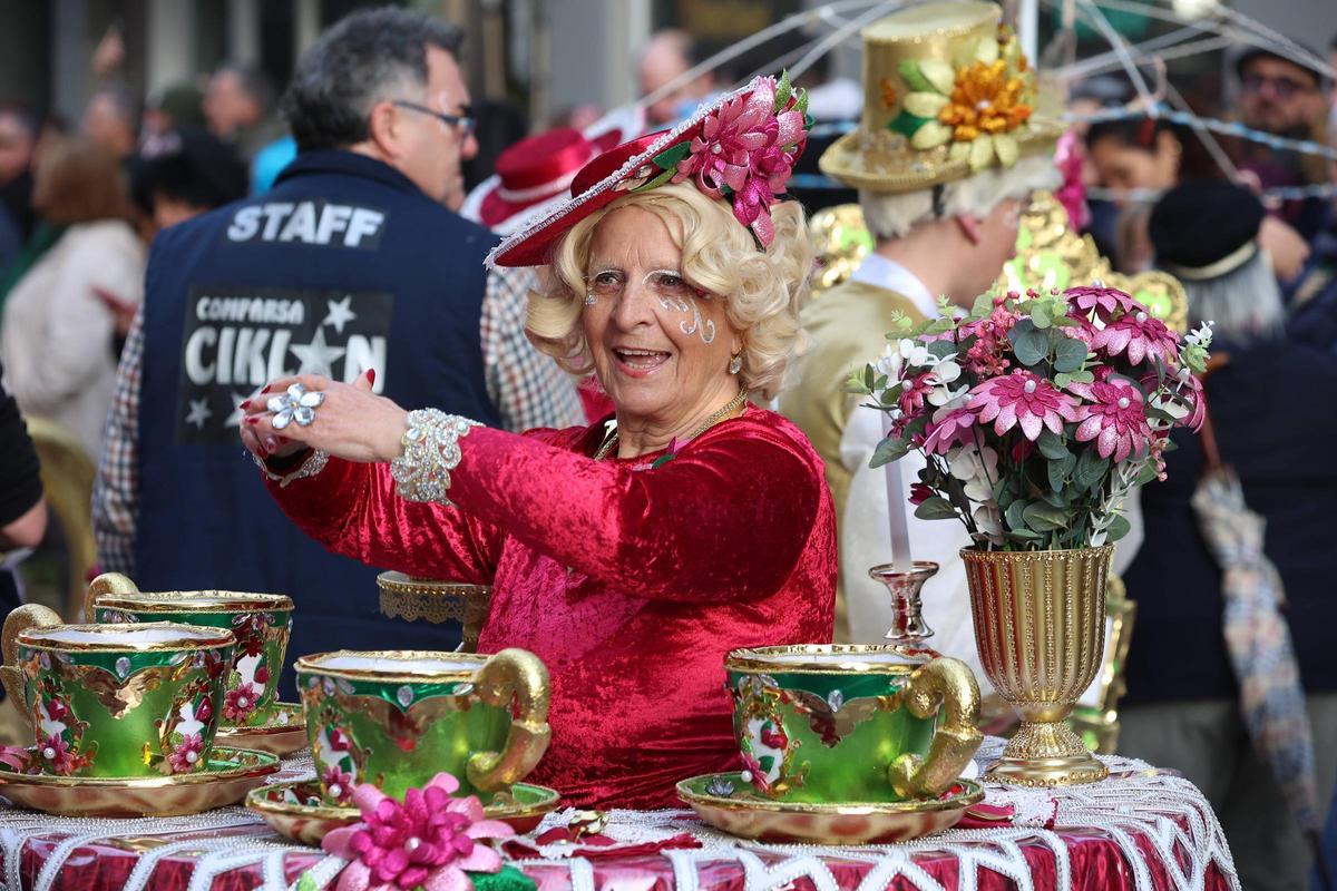 Imágenes del sábado de Carnaval en A Coruña