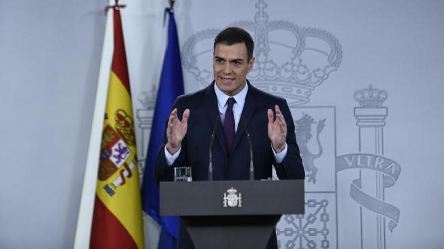 Sánchez confirma el adelanto electoral y convoca los comicios generales para el 28 de abril