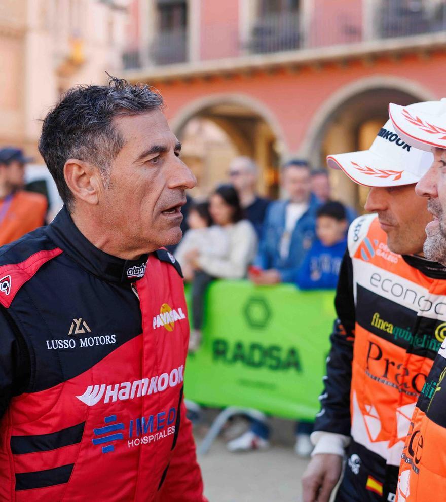 Miguel Fuster, sin suerte en el Rallye La Llana-Ripollès