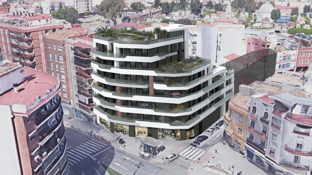 Futuro edificio que se ubicará en Fuente Olletas.