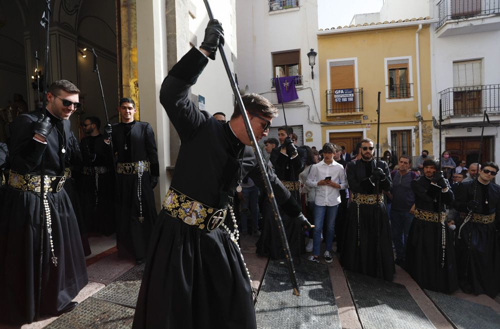 Viernes Santo en Sagunt. Subasta en la Ermita de la Sang.