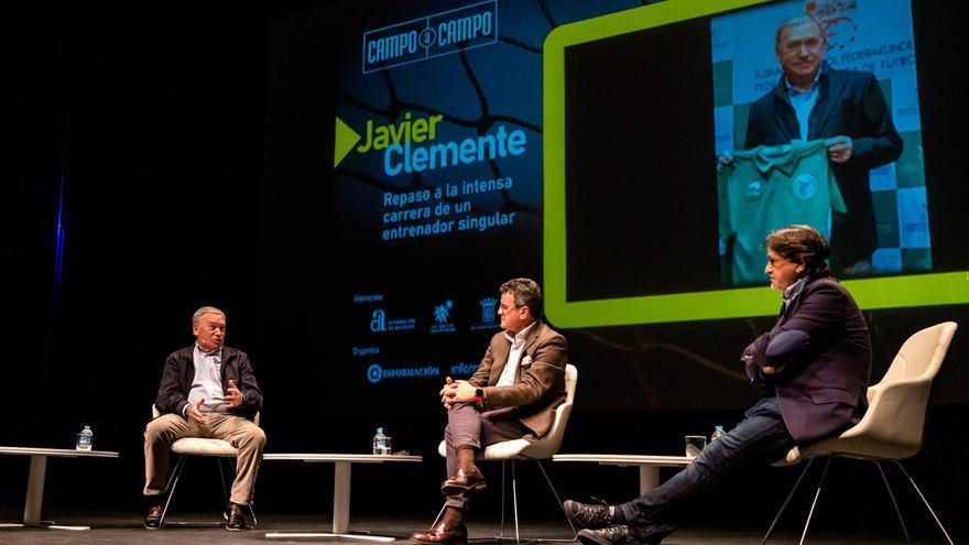 Charla con el exseleccionador Javier Clemente en el Foro Deportivo «Campo a Campo»