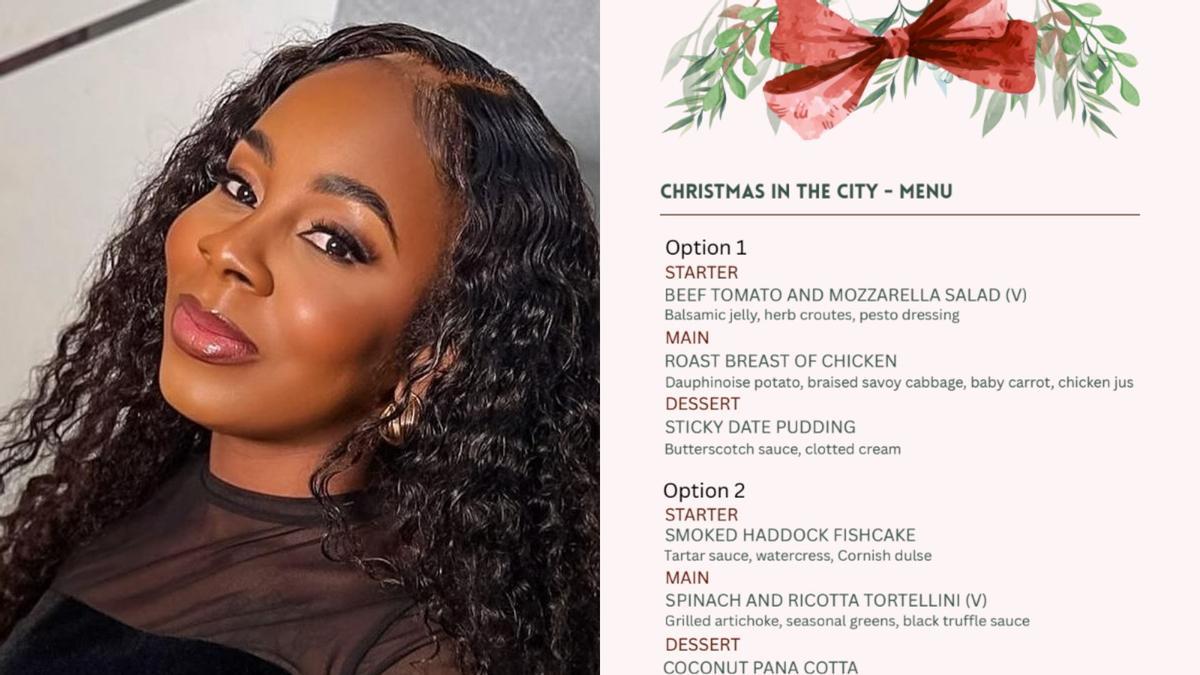 Sheila Ebana cenó con sus invitados, celebrado en Londres