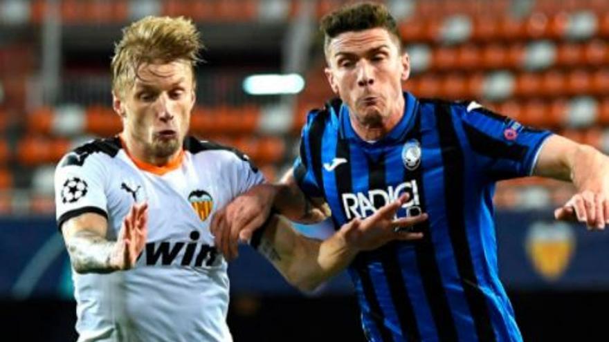 El Valencia-Atalanta fue el último partido europeo. | REUTERS