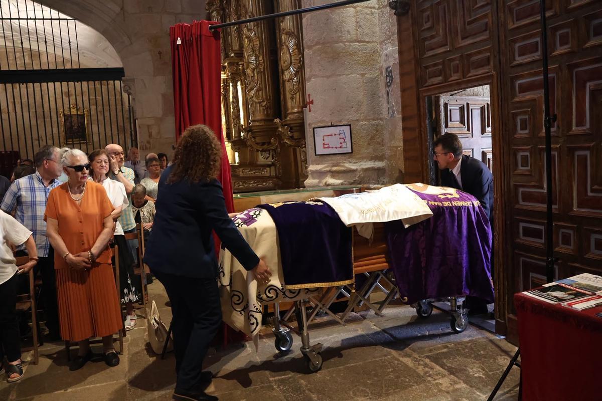 Zamora despide a Herminio Ramos