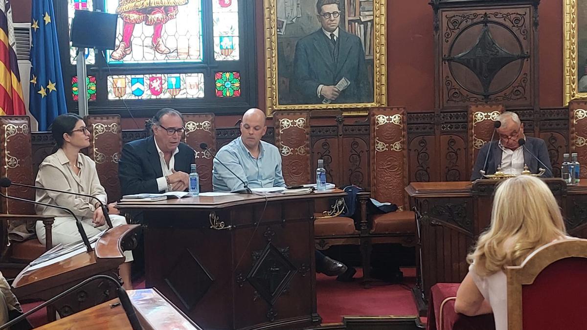 Tomeu Abad comparece en la comisión de Urbanismo y Medio Ambiente.