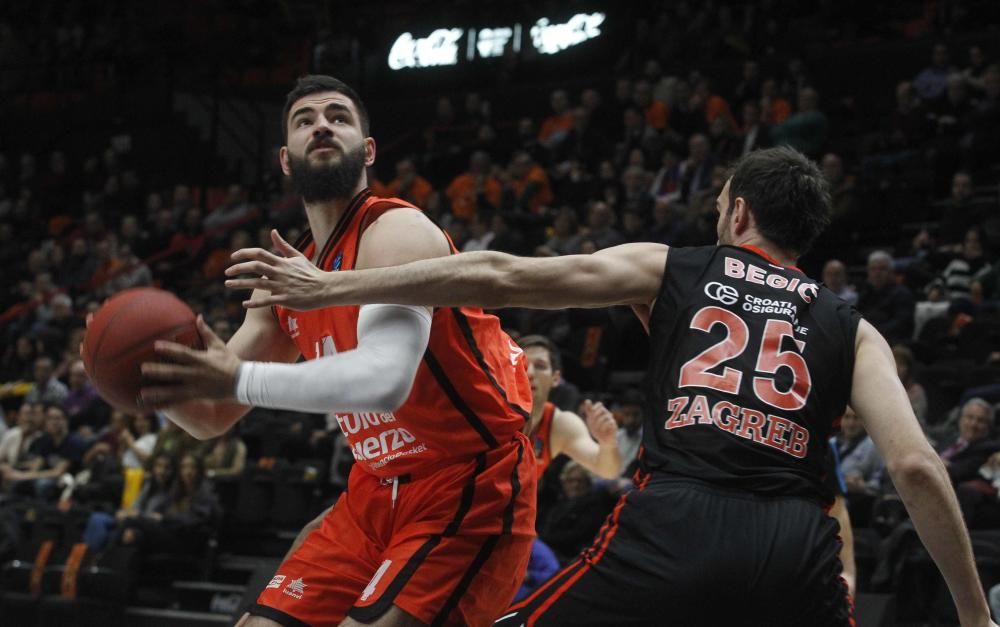 Valencia Basket - Cedevita Zagreb, en imágenes