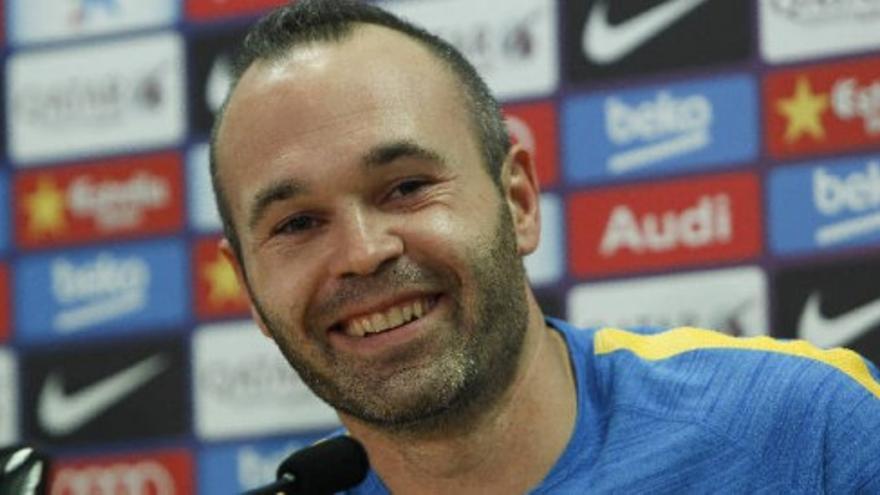 Iniesta: "El Clásico me pone como una moto"