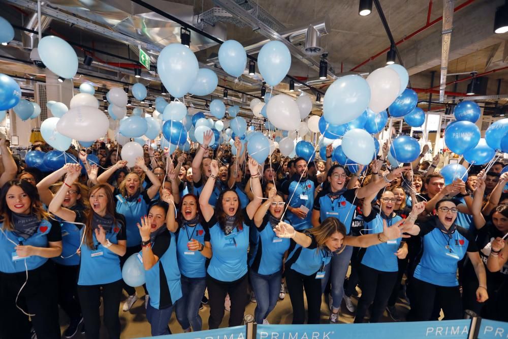 Inauguración de la tienda Primark en el centro de València