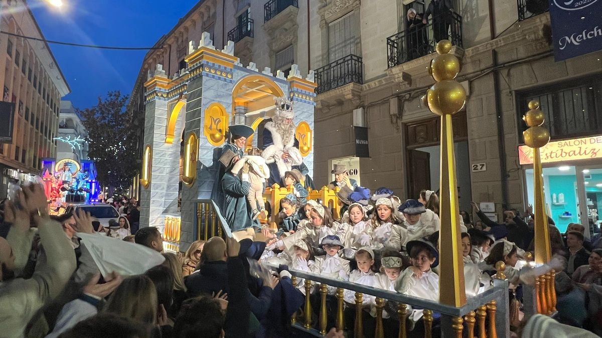 Cabalgata de Reyes Magos de Lucena.