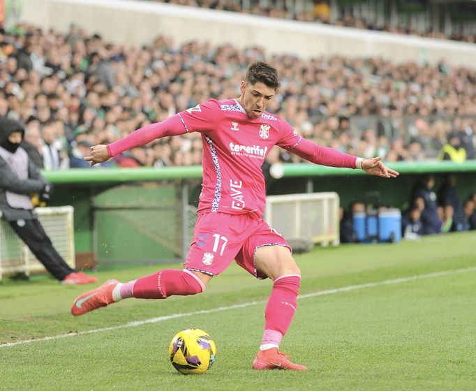 Partido entre el Racing y el CD Tenerife