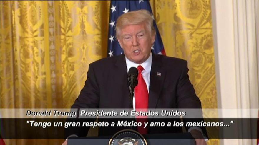 Donald Trump: "Amo a los mexicanos"