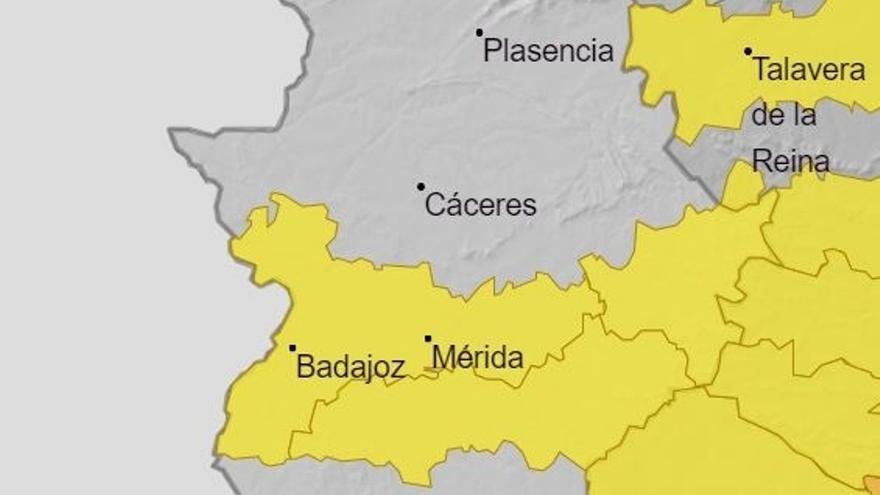La Aemet activa los primeros avisos del año en Extremadura por altas temperaturas
