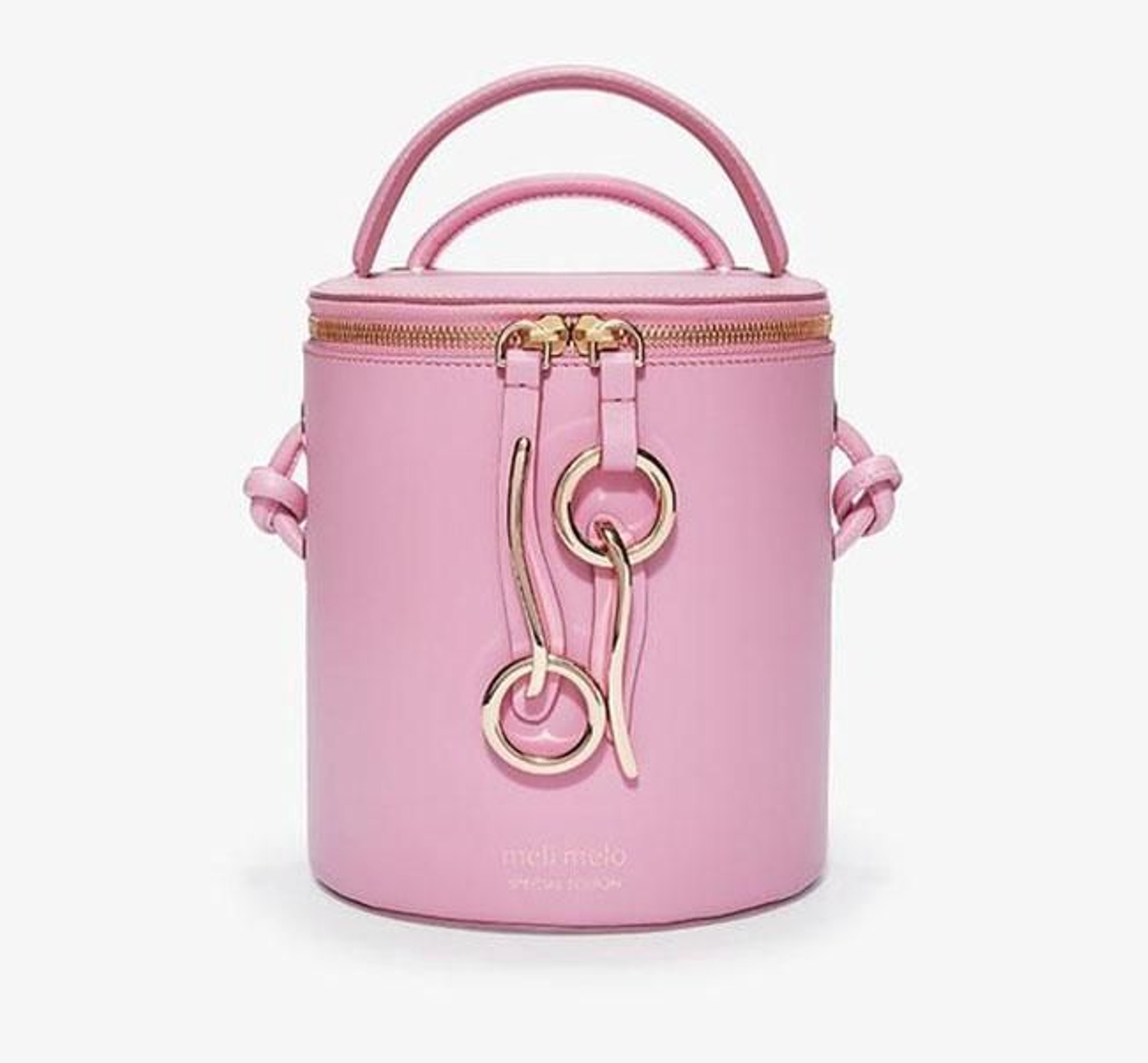 Bolso rosa de Meli Melo en colaboración con Olivia Palermo