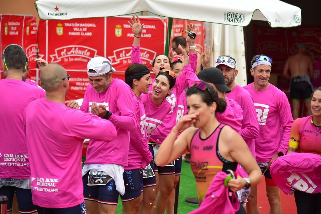 Llegada del triatlón de Fuente Álamo (I)