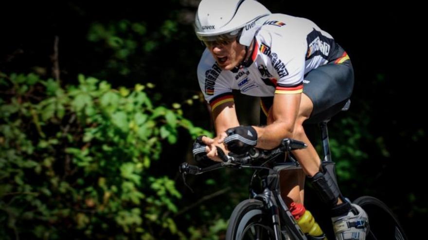 El medallista paralímpico alemán Michael Teuber, rompe barreras en la EPIC Gran Canaria