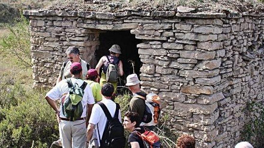 La primera de les visites guiades es farà dilluns i mostrarà la pedra seca que hi ha a la riera de Rajadell