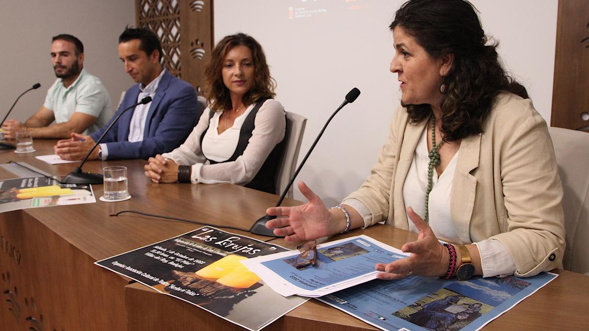 Presentación ayer en rueda de prensa de ‘Las Luminarias’.