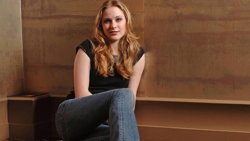 La actriz estadounidense Evan Rachel Wood.