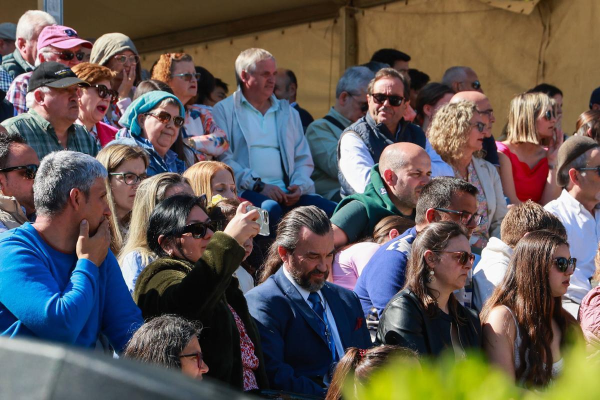 Asistentes a la última escenificación de Meis.