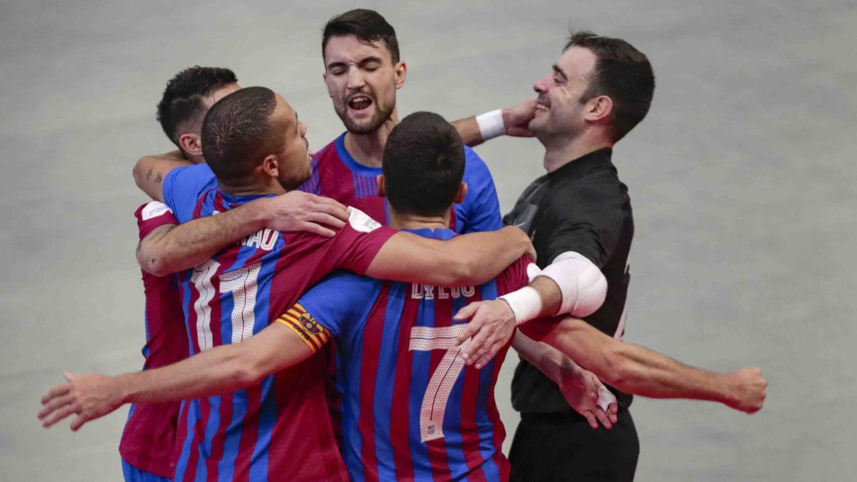 El Barça se impuso a Movistar Inter con merecimiento