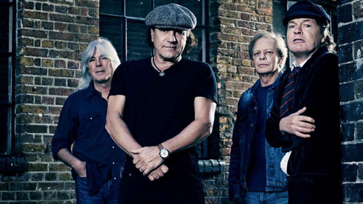 El grupo australiano AC/DC.