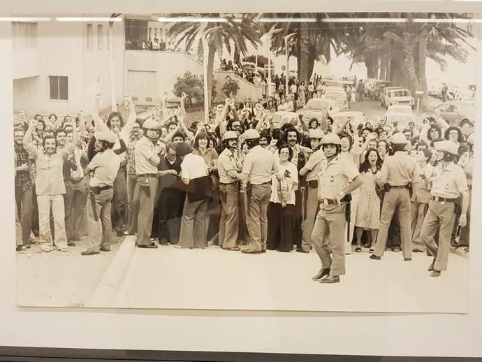 Exposición sobre el boicot educativo de 1977 en el centro cultural San Martín