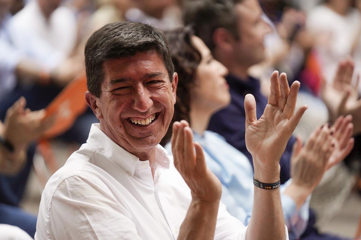 Juan Marín, el último bastión de Cs que lucha contra los malos pronósticos.
