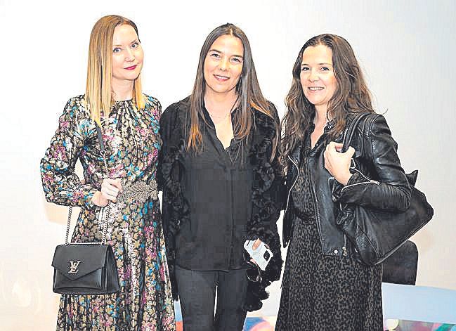 Eva Klembek, Pilar Salvà y Rebeca Bonilla.