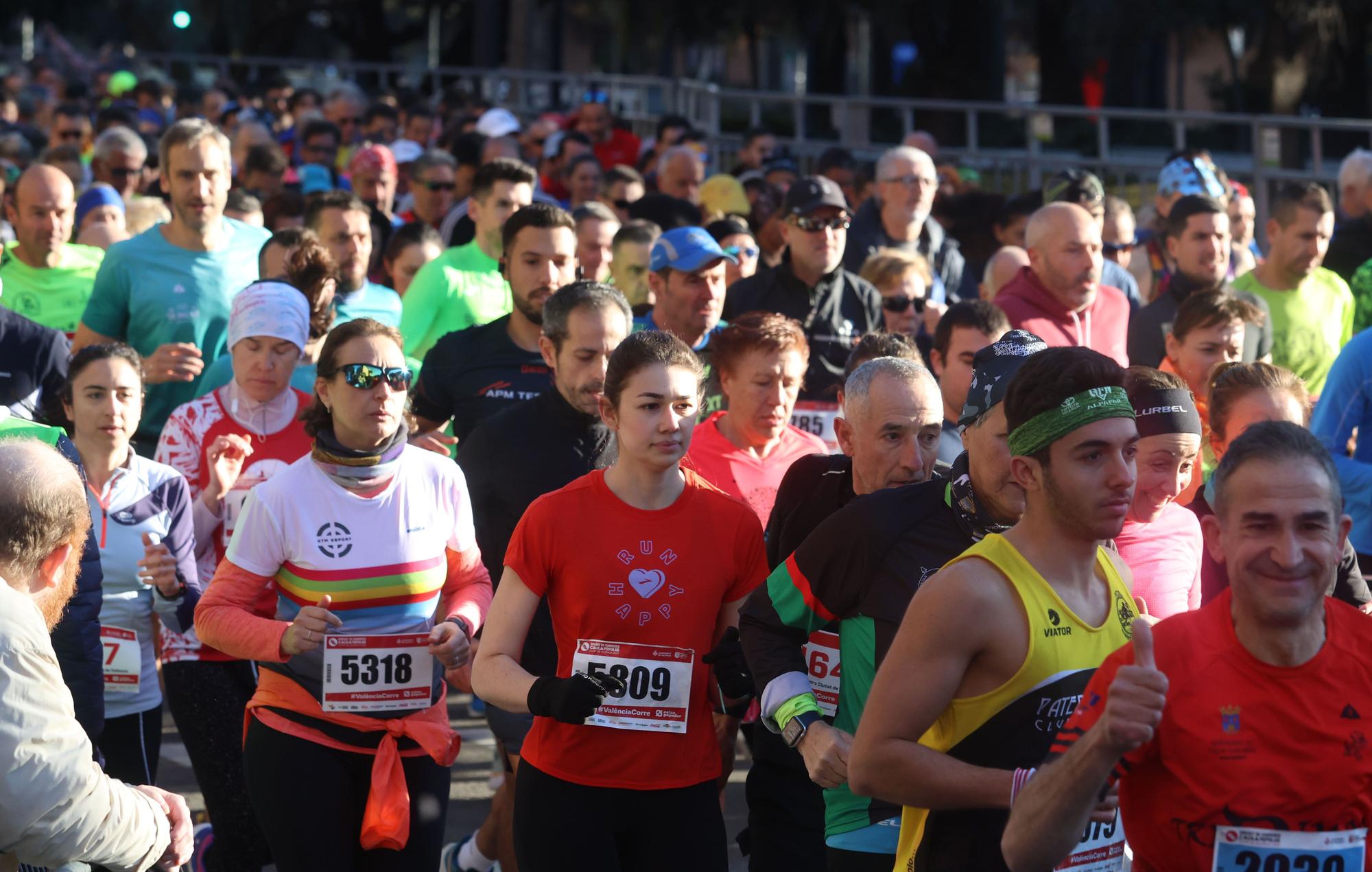 Explosión valencianista en la carrera Runners Ciudad de Valencia