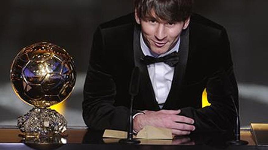 Messi, Balón de oro