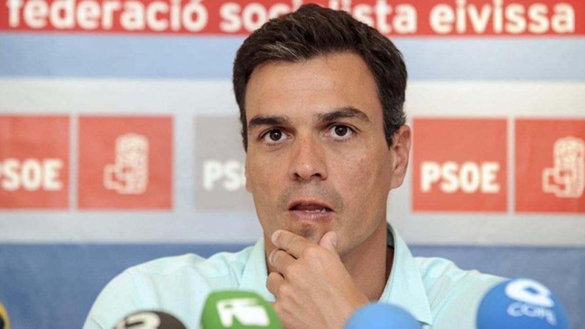 El secretario general del PSOE, Pedro Sánchez.