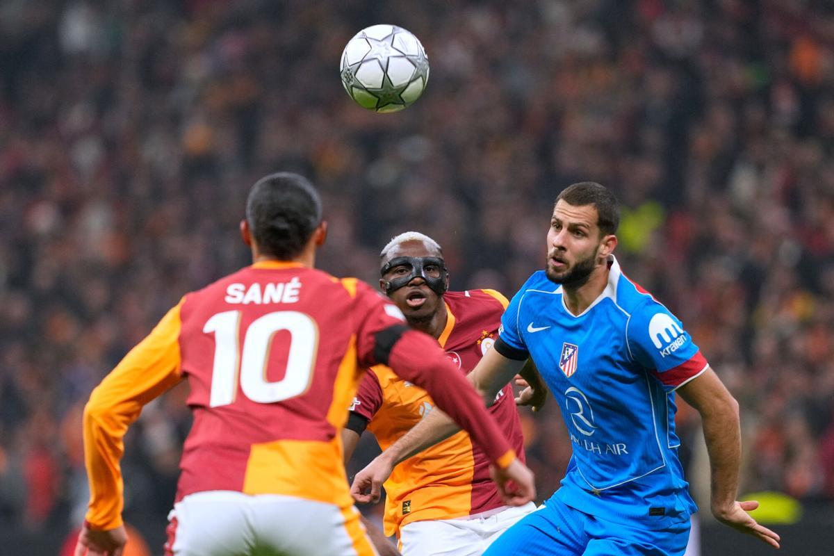 Champions: Galatasaray - Atlético de Madrid, en imágenes