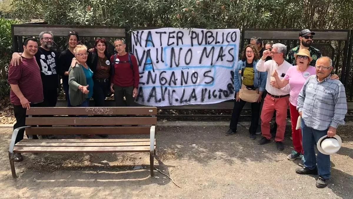Reivindicación de la Asociación de vecinos La Victoria.