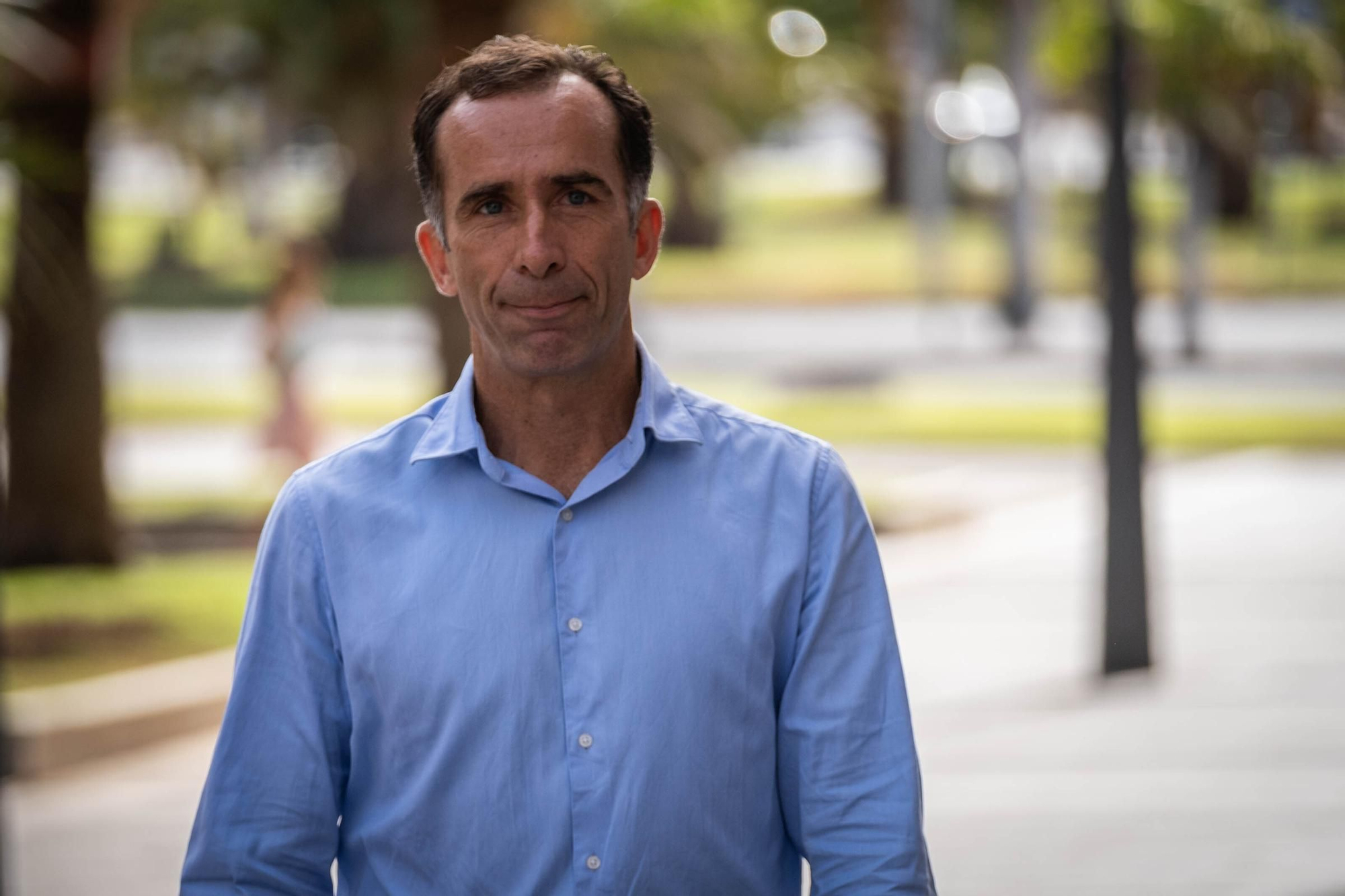 Statement by Álvaro de la Bárcena and the head of the Livestock and Agriculture Service