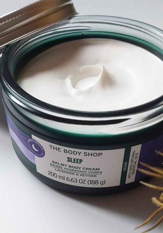 Crema corporal Sleep por dentro