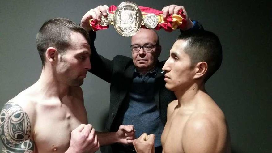 Moncho Mirás pone en juego su cinturón de campeón nacional