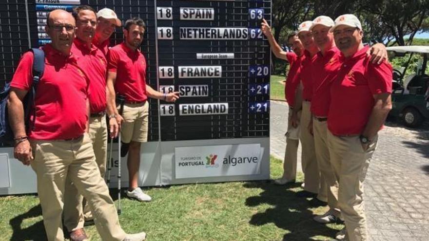 Llerena, subcampeón de Europa con España