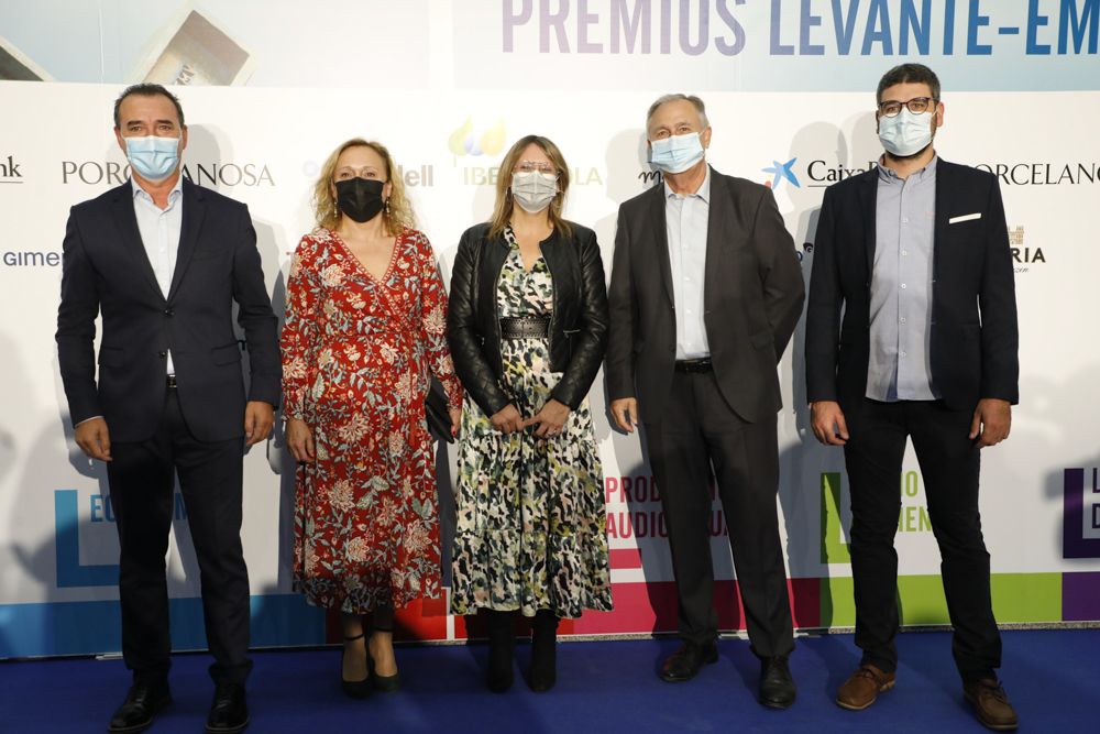 Photocall de los invitados a la gala de los Premios Levante-EMV 2021