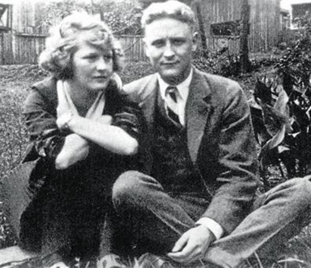 Francis Scott Fitzgerald i la seva dona, Zelda Sayre, als anys 30.