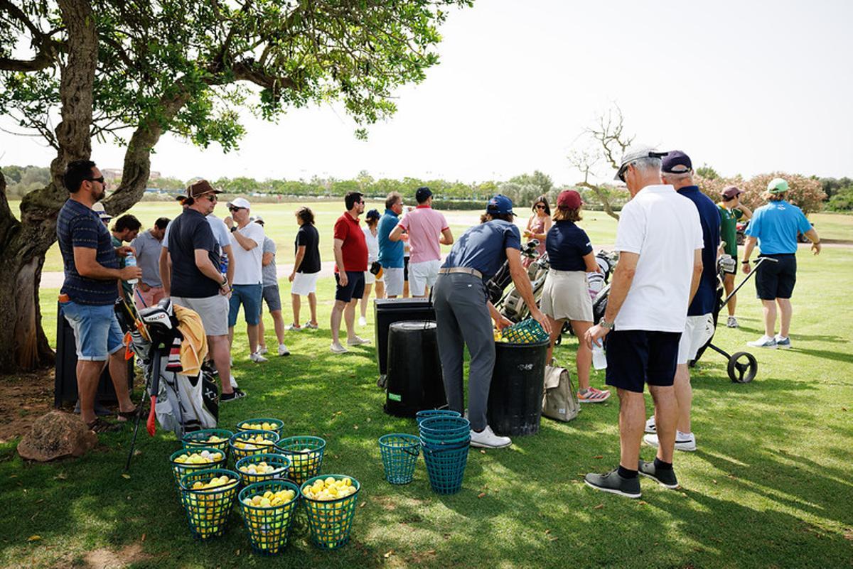 Participantes en el torneo de golf ccelebrado este pasado sábado.