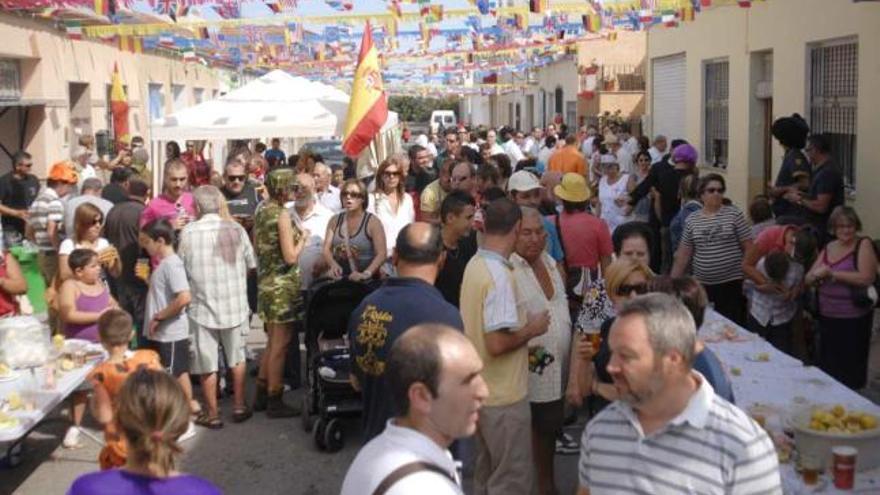 La &quot;sardinada&quot; fue el acto central de las fiestas de ayer.