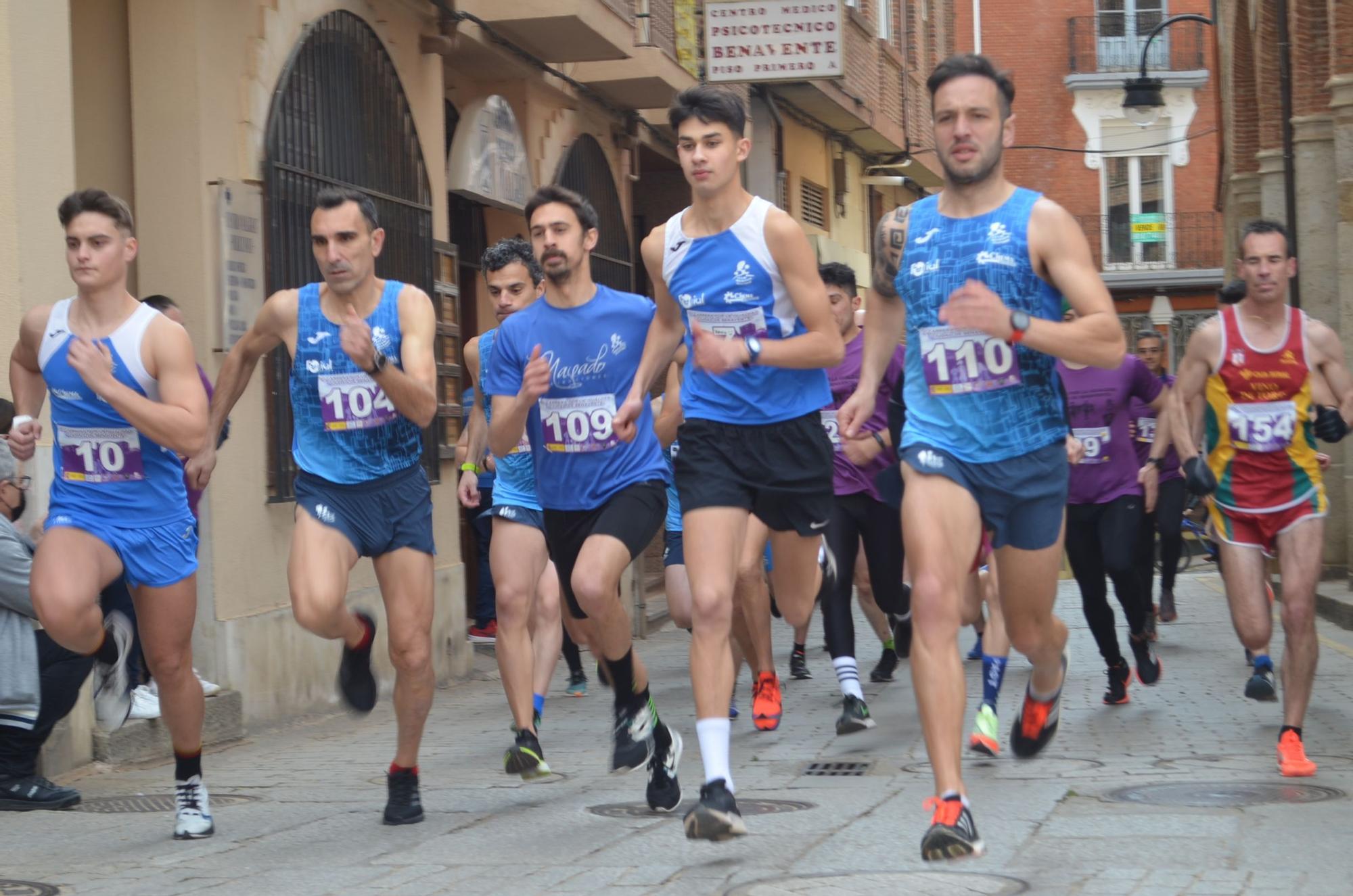 Así ha sido la Carrera por la Igualdad en Benavente