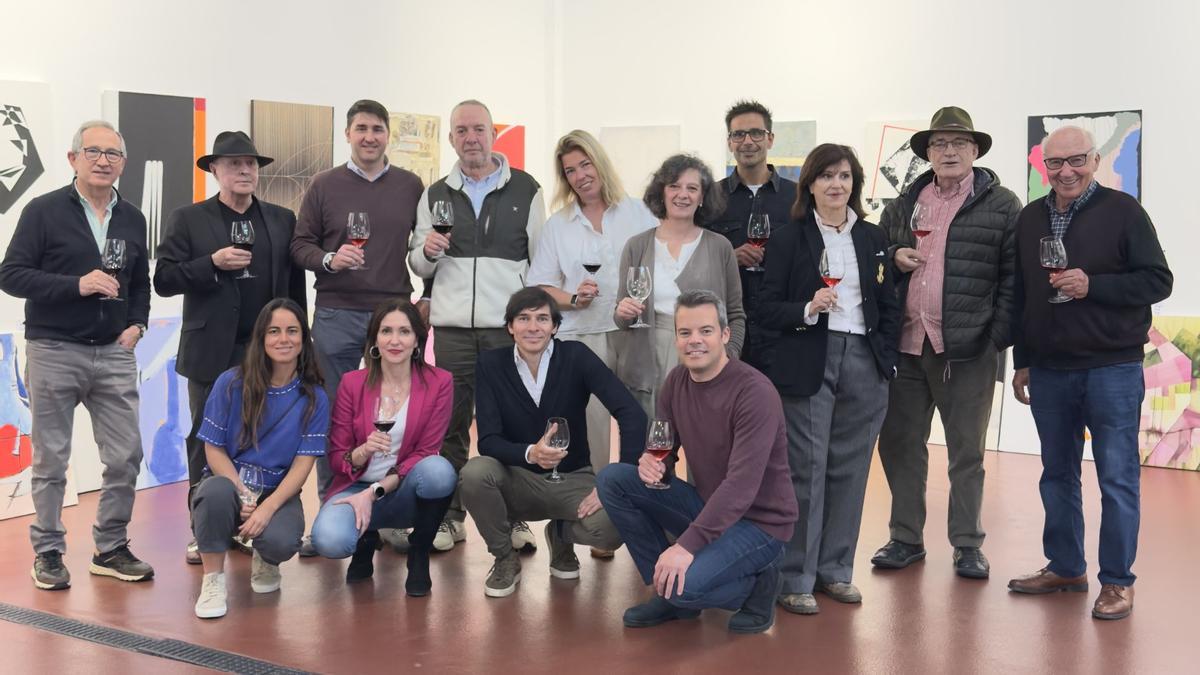 Miembros del jurado del 20º Concurso Nacional de Pintura "Primero” de Fariña.