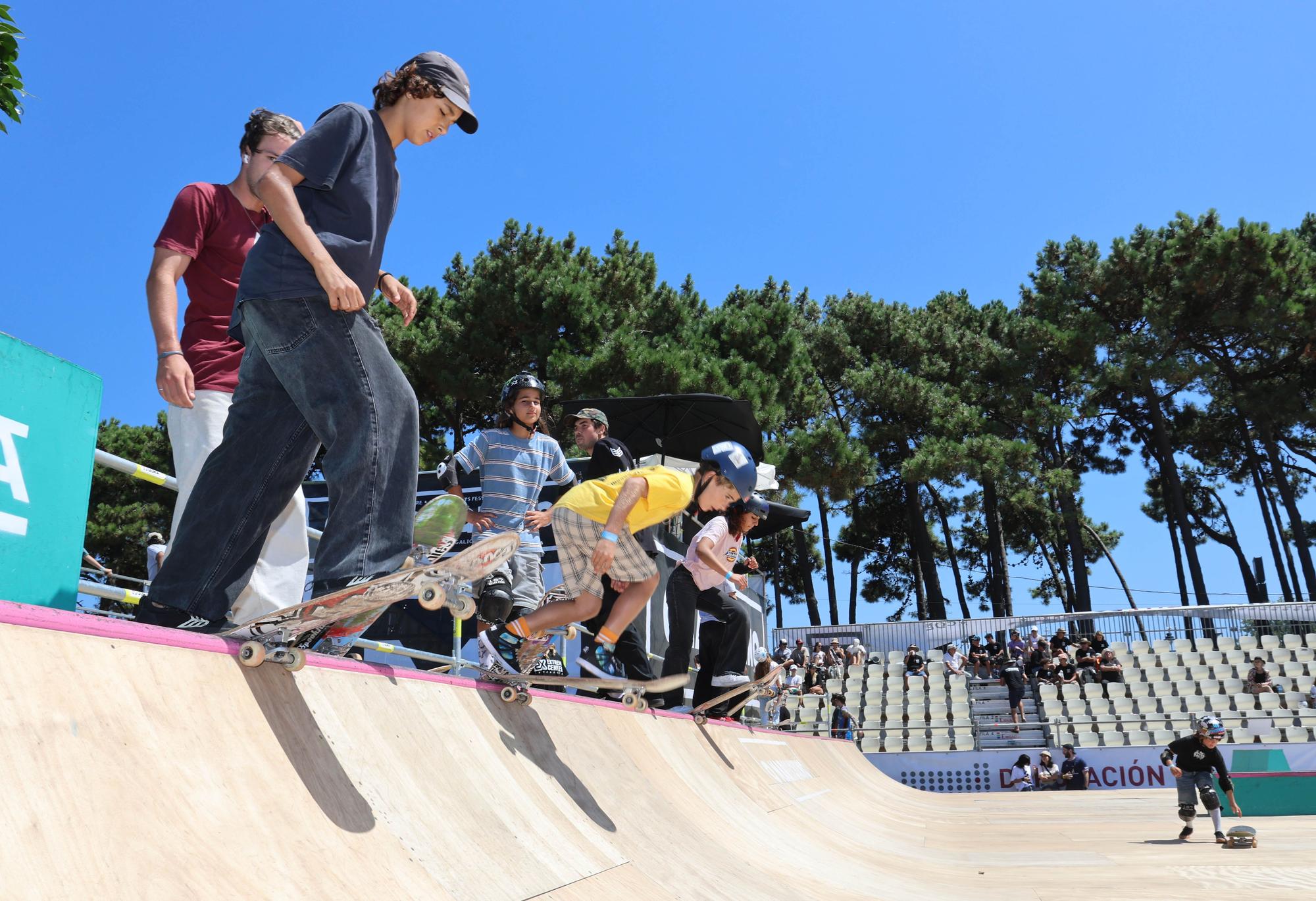 O Marisquiño no defrauda en su jornada de sábado: descenso, BMX, skate y más