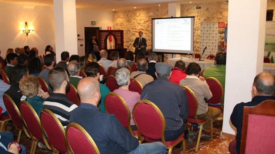 Un momento de las jornadas de jóvenes agricultores.