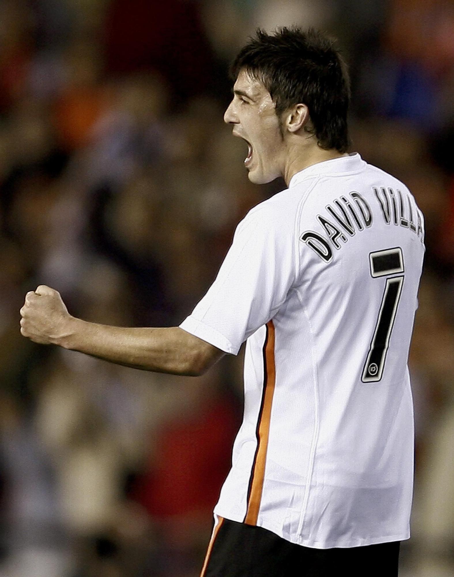David Villa (226 partidos - 2005-2010)
