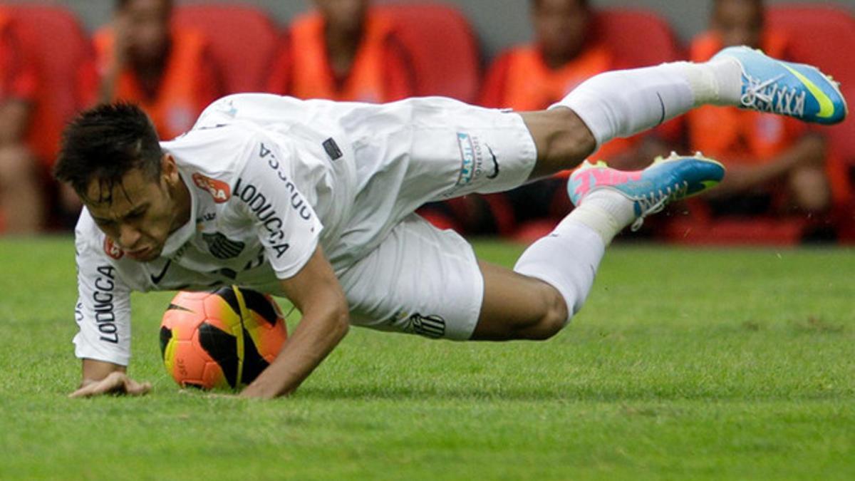 Neymar perdió la final contra el Barça del 2011